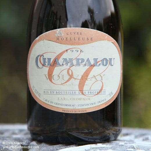 Champalou Vouvray Cuvée Moelleuse 1996 1996 Vintage