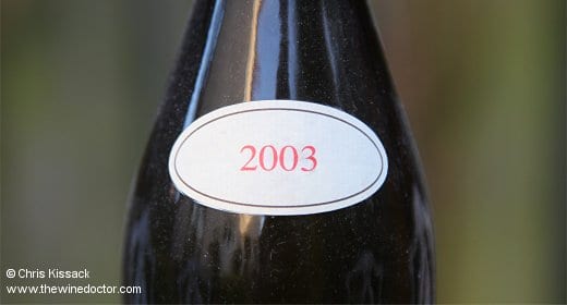 Clos Rougeard Saumur-Champigny Le Bourg 2003 Loire 2003