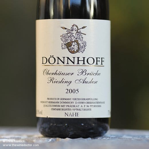 Dönnhoff Oberhäuser Brücke Riesling Auslese Goldkapsel 2005 Germany 2005
