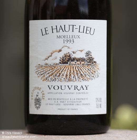 Domaine Huet Vouvray Le Haut Lieu Moelleux Première Trie 1993 Domaine Huet Vouvray Le Haut Lieu Moelleux Première Trie 1993