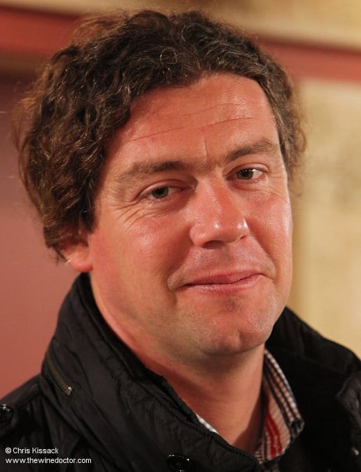 Baptiste Guinaudeau, of Château Lafleur, April 2014 Bordeaux 2013