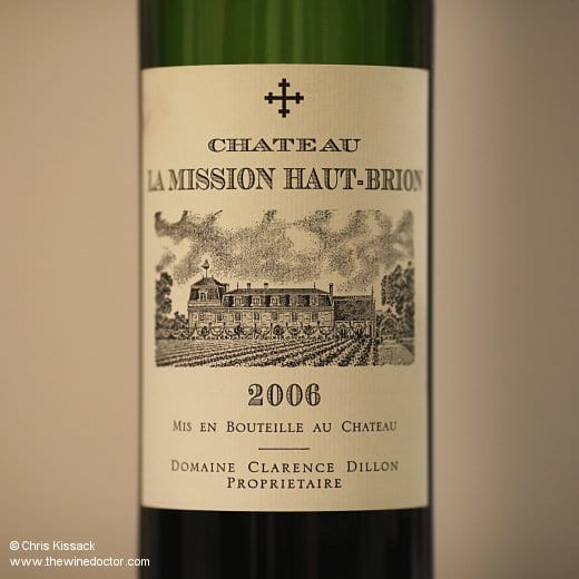 Château La Mission Haut-Brion 2006 Bordeaux 2006