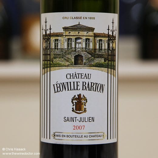 Château Léoville-Barton 2007 St Julien 2007