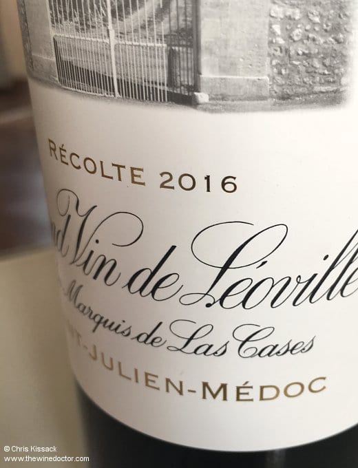 Château Léoville-Las-Cases 2016 St Julien 2016