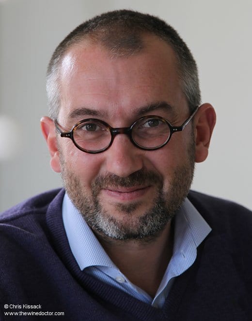 Thomas Duroux of Château Palmer, October 2013 Bordeaux 2011