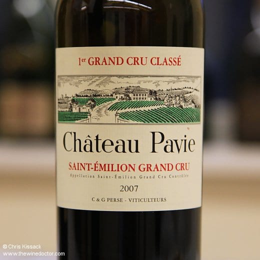Château Pavie 2007 St Emilion 2007