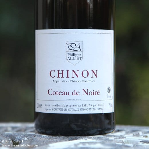 Philippe Alliet Chinon Coteau de Noiré 2006 Ten Years On: 2006