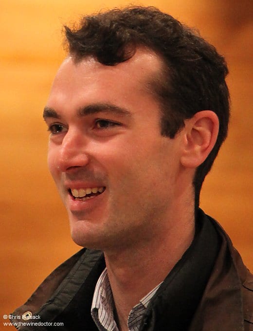 Guillaume Thienpont, of Vieux Château Certan, April 2014 Bordeaux 2013