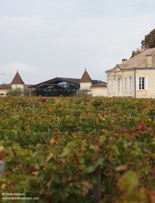 The château and chai at Le Gay, where La Violette is vinified, October 2013 Château La Violette