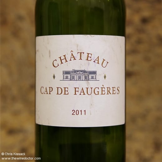 Château Cap de Faugères 2011 Château Cap de Faugères 2011