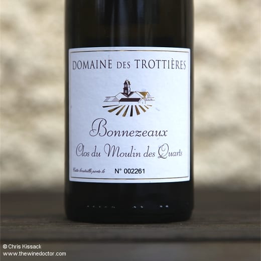 Domaine des Trottières Bonnezeaux Clos du Moulin des Quarts 2013 Domaine des Trottières Bonnezeaux Clos du Moulin des Quarts 2013