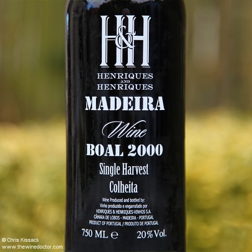 Henriques & Henriques Madeira Boal Colheita 2000 Henriques & Henriques Madeira Boal Colheita 2000