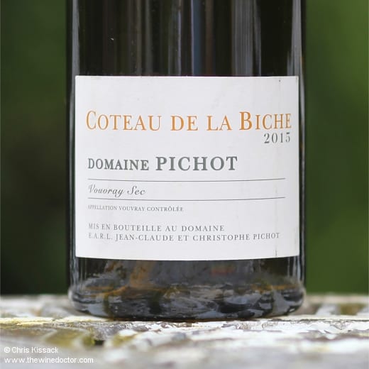 Domaine Pichot Vouvray Sec Coteau de la Biche 2015 Domaine Pichot Vouvray Sec Coteau de la Biche 2015