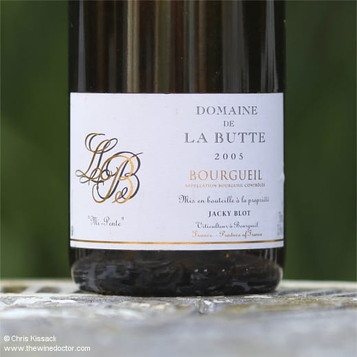 Domaine de la Butte Bourgueil Mi-Pente 2005 Domaine de la Butte Bourgueil Mi-Pente 2005