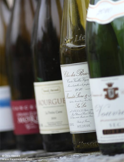 The Loire 2010 Vintage at Ten Years, labels from Philippe Foreau, Domaine de la Pépière, Yannick Amirault, Pierre Morin and Richard Leroy, tasted 2020 Loire 2010