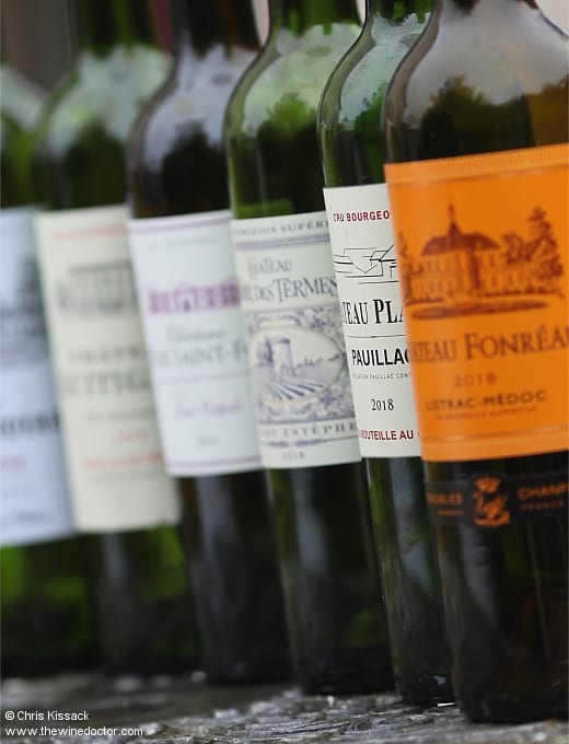 Bordeaux 2018 Cru Bourgeois labels, January 2021 Bordeaux 2018