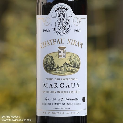 Château Siran 1980 Château Siran 1980
