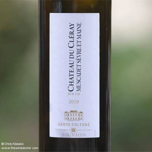 Château du Cléray Muscadet Sèvre et Maine sur lie 2019 Château du Cléray Muscadet Sèvre et Maine sur lie 2019