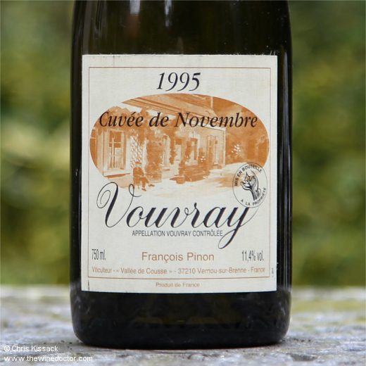 François Pinon Vouvray Cuvée de Novembre 1995 François Pinon Vouvray Cuvée de Novembre 1995