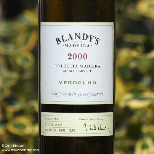 Blandy's Madeira Verdelho Colheita 2000 Blandy's Madeira Verdelho Colheita 2000