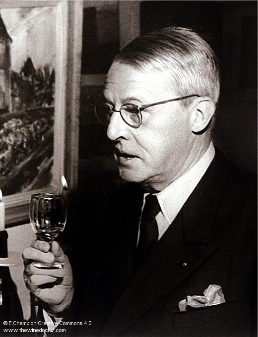 Bertrand de Lur-Saluces, of Château Filhot, pictured during the 1960s Château Filhot