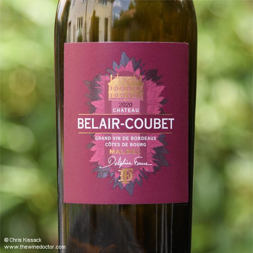 Château Belair-Coubet Côtes de Bourg Malbec 2020 Château Belair-Coubet Côtes de Bourg Malbec 2020