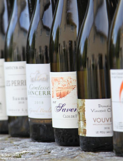 Loire 2018 at Four Years; Bertin-Delatte, Vincent Carême, Thibaud Boudignon, Gérard Boulay, Arnaud Lambert and Domaine Ogereau Loire 2018