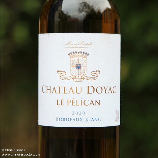 Château Doyac Bordeaux Blanc Le Pélican 2020 Château Doyac Bordeaux Blanc Le Pélican 2020