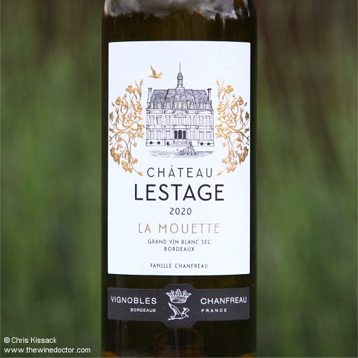 Château Lestage Bordeaux Blanc La Mouette 2020 Château Lestage Bordeaux Blanc La Mouette 2020