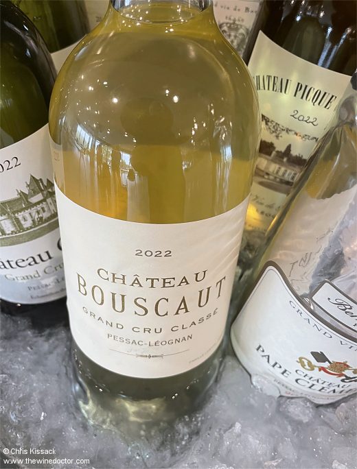Whites from Pessac-Léognan, tasted April 2022 Bordeaux 2022