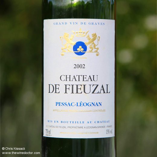 Château de Fieuzal Blanc 2002