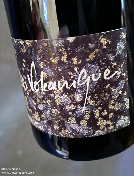 La Volcanique 2022, from Verdier-Logel, tasted February 2023 Verdier-Logel