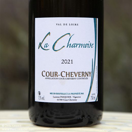 Laurent Pasquier Cour-Cheverny La Charmoise 2021 Laurent Pasquier Cour-Cheverny La Charmoise 2021