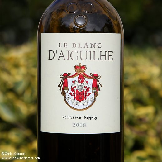 Le Blanc d'Aiguilhe Bordeaux Blanc 2018 Le Blanc d'Aiguilhe Bordeaux Blanc 2018