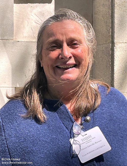 Lilian Barton Sartorius, pictured at Château Mauvesin Barton, April 2022 Château Mauvesin Barton