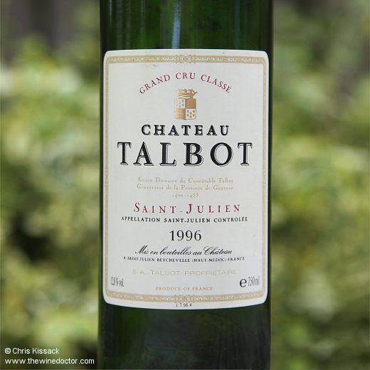 Château Talbot 1996 Château Talbot 1996