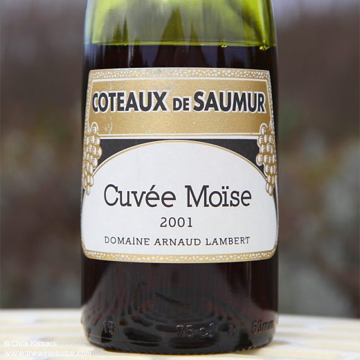Arnaud Lambert Coteaux de Saumur Cuvée Moïse 2001 Arnaud Lambert Coteaux de Saumur Cuvée Moïse 2001