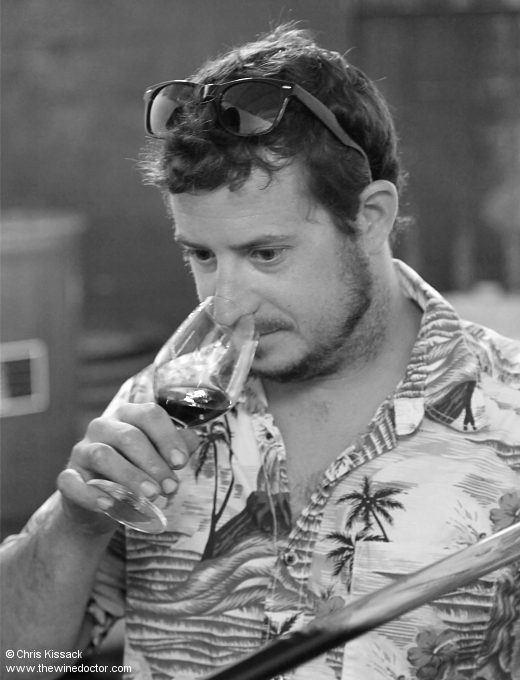 Jo Paillé, of Pithon-Paillé, July 2010 Loire 2009 at Fifteen Years