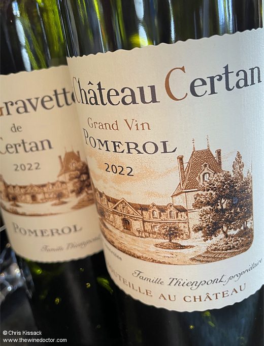 Vieux Château Certan, December 2024 Bordeaux 2022