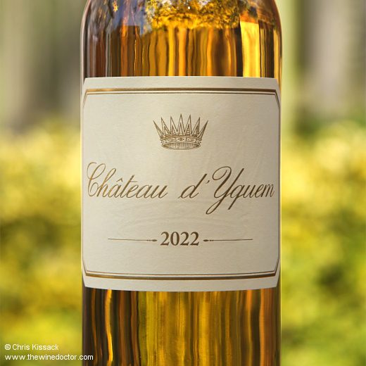 Château d'Yquem 2022, tasted on release, March 2025 Château d'Yquem