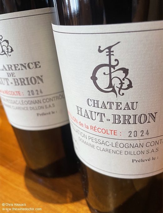 Bordeaux 2024; Haut-Brion, tasted April 2025 Bordeaux 2024