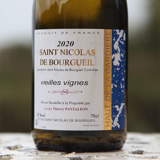 Haut de la Gardière St Nicolas de Bourgueil Vieilles Vignes 2020 Haut de la Gardière St Nicolas de Bourgueil Vieilles Vignes 2020