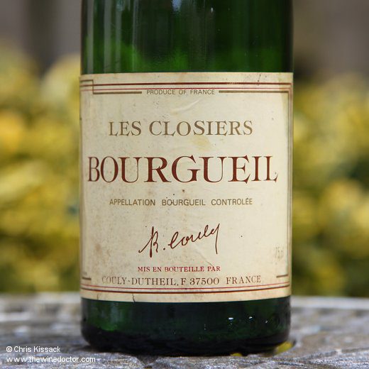 Couly-Dutheil Bourgueil Les Closiers 1983 Couly-Dutheil Bourgueil Les Closiers 1983