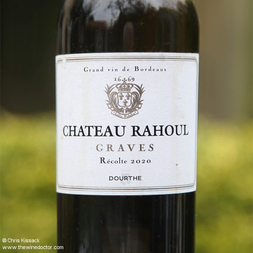 Château Rahoul Graves Blanc 2020 Château Rahoul Graves Blanc 2020