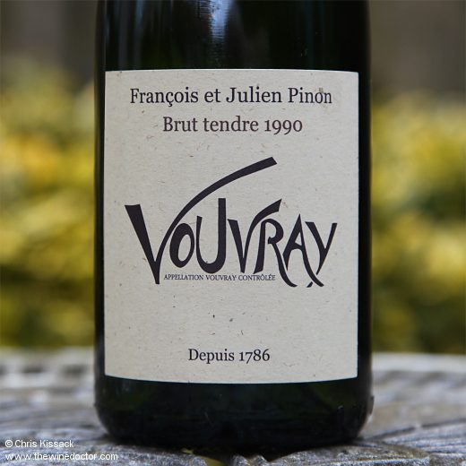 François et Julien Pinon Vouvray Brut Tendre 1990 François et Julien Pinon Vouvray Brut Tendre 1990