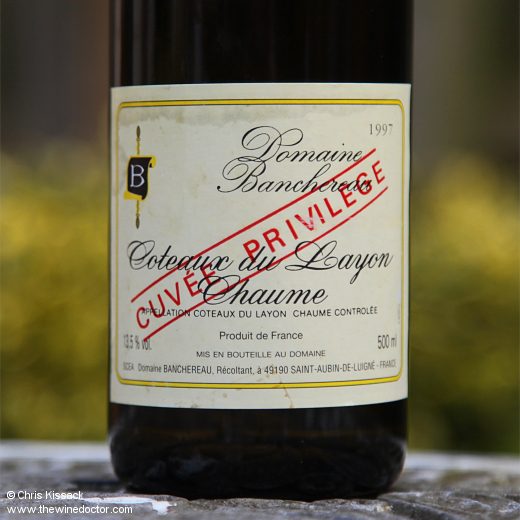 Domaine Banchereau Coteaux du Layon Chaume Cuvée Privilege 1997 Domaine Banchereau Coteaux du Layon Chaume Cuvée Privilege 1997