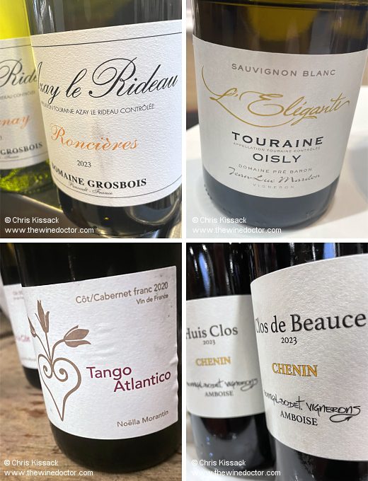 Touraine: Beyond Chenonceaux. Wines from Grosbois, Pré Baron, Noëlla Morantin and Bonnigal-Bodet, 2025