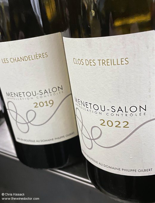 Menetou-Salon, from Philippe Gilbert, tasted February 2025 Philippe Gilbert