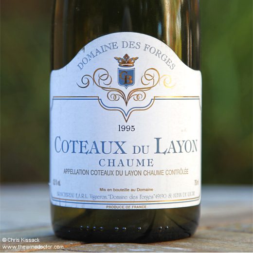 Domaine des Forges Coteaux du Layon Chaume Les Onnis 1995 Domaine des Forges Coteaux du Layon Chaume Les Onnis 1995