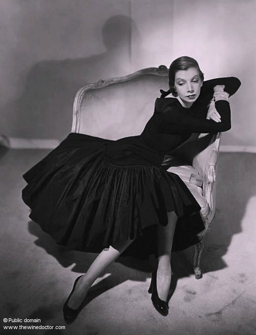 Pauline Fairfax-Potter, photographed for Vogue in 1950 Château Mouton-Rothschild